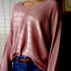 Pink AE sweater